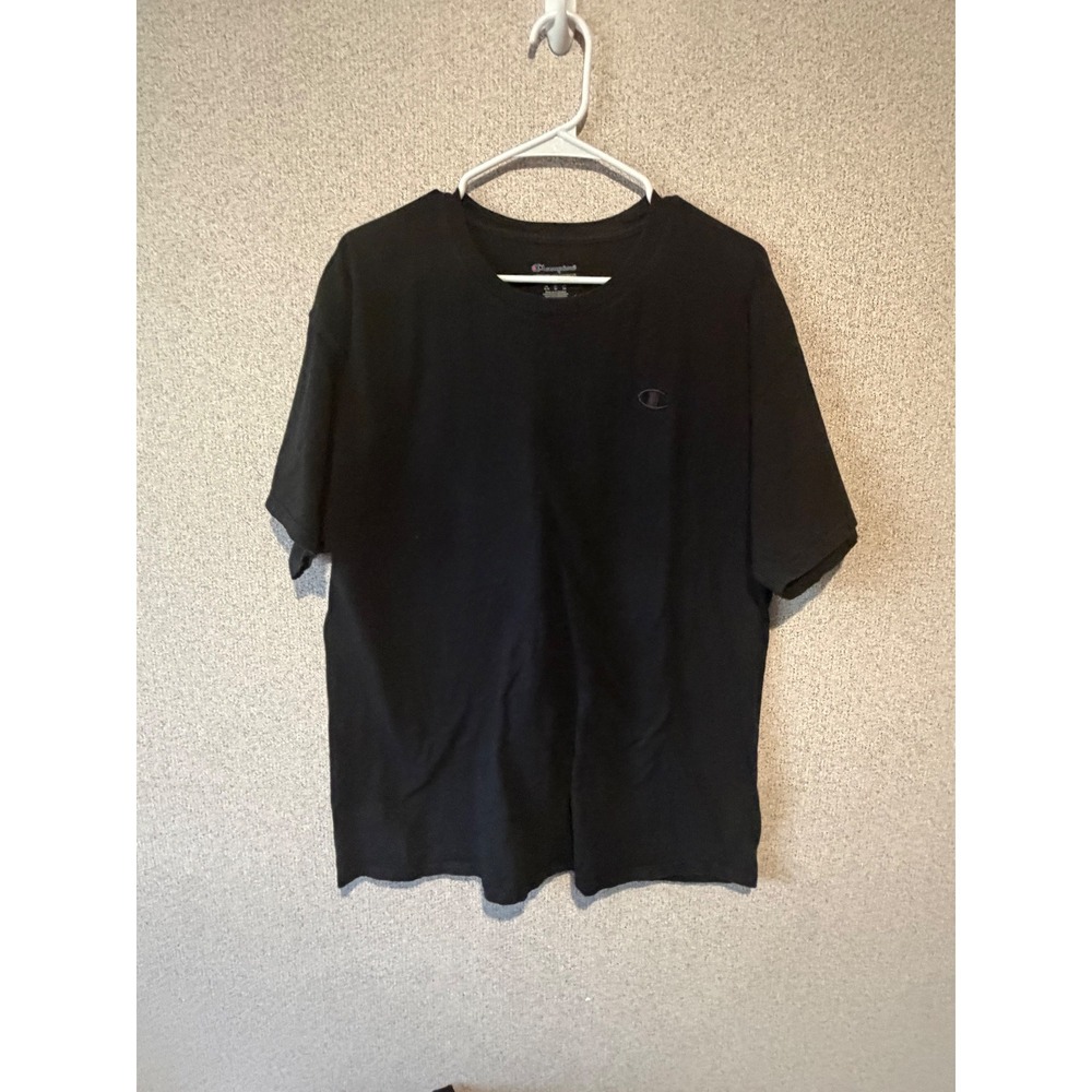 Champion Authentic Athleticwear‎ Black T-Shirt Mens XL Classic Tee